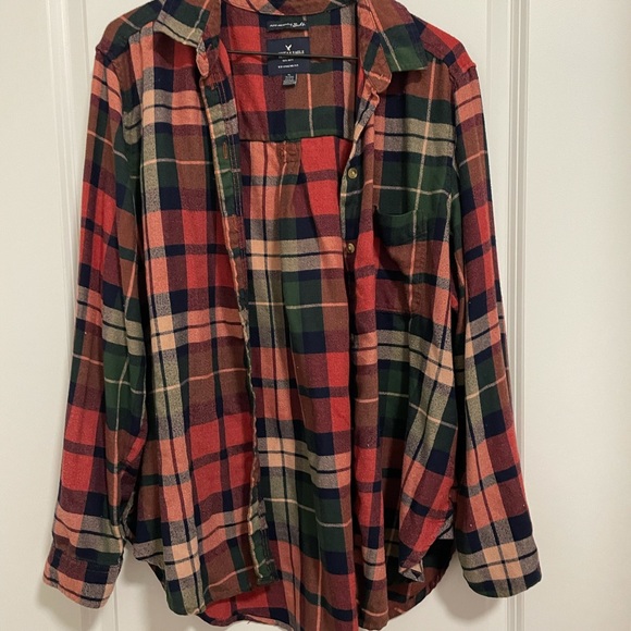 American eagle plaid button down - Picture 2 of 4